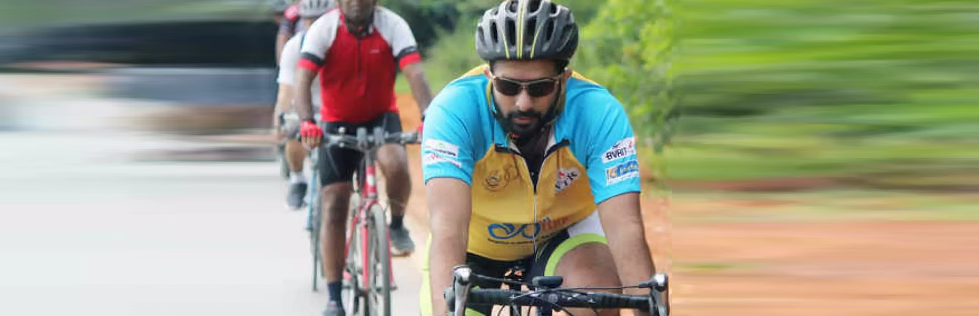Aditya Mehta cycling